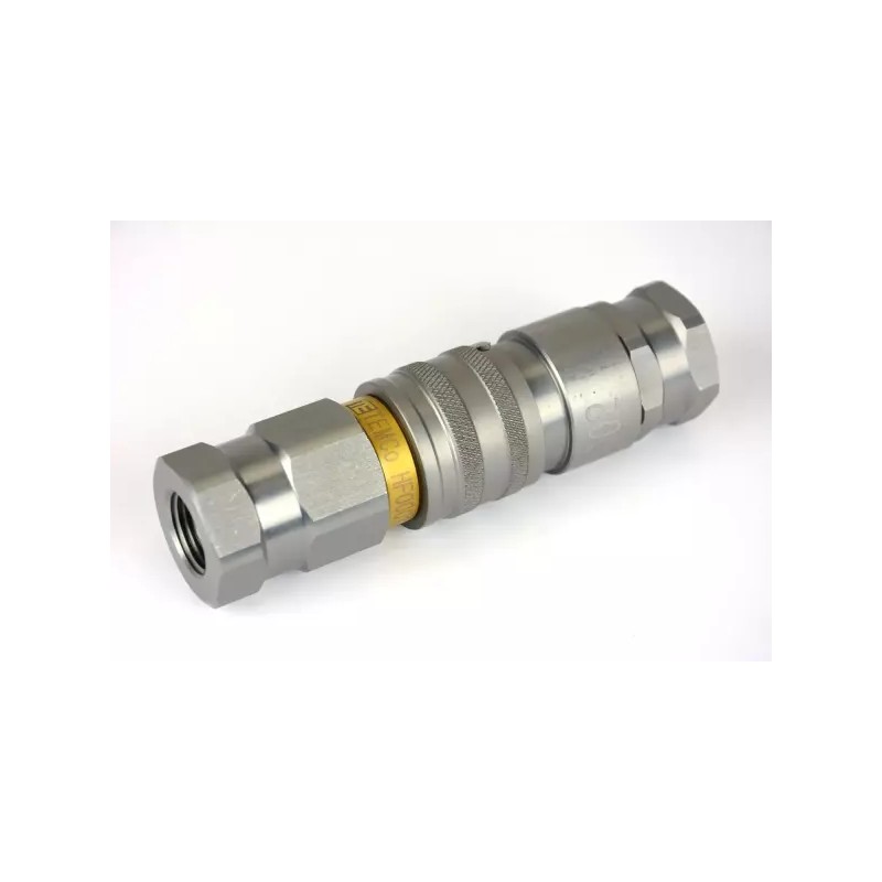 TEMCo 12인치 여성 NPT 스레드 바디 페어 유압 커플러 ISO