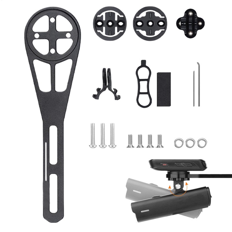 Cycling Computer Stand | Aluminum Alloy Cycling Front Computer Stand