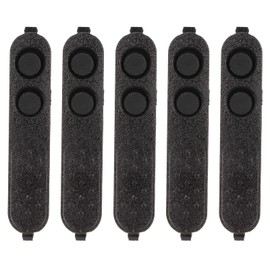 5Pcs PTT Rubber and Bezel Button for Motorola XIR P3688 DEP450 DP1400, Portable Walkie Talkie Replacement Accessories