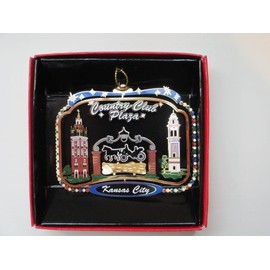 Kansas City Christmas ORNAMENT Country Club Plaza Missouri State Souvenir Gift
