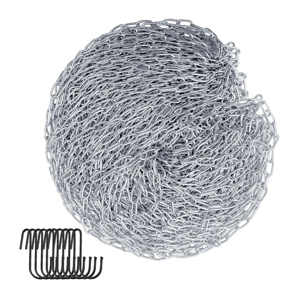 Stainless Steel Chain 0.08 inches Thick Durable Rust Resistant Chain