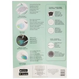 Sizzix Surfacez-Shrink Plastic 663052, 10 Pack, Multi Colour, One Size, Frosted, 20.96 x 7.3 x 1 cm
