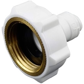 '1 Piece Connector 3/4 "Female to 1/4 Inch Hose for Side by Side Refrigerator – Fridge Water Filters, Reverse Osmosis System 1/4 (6 mm)
