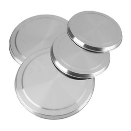 Zopsc-1 2 Set Stove Top Covers Stove Cover Cooker Set of 4 Silver