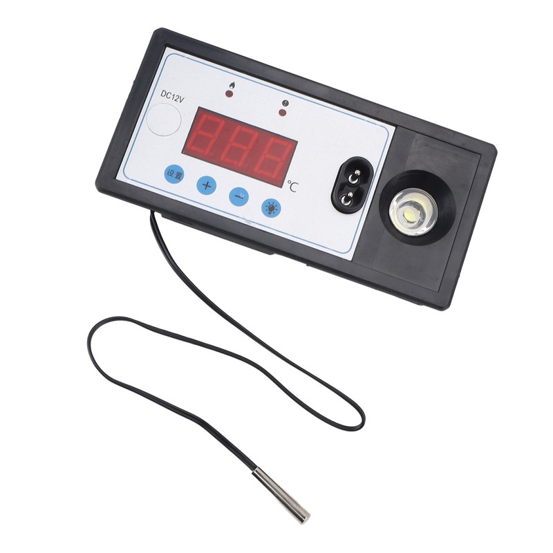 Incubator Temperature Controller with Lamp Automatic Water Bed Egg Incubator