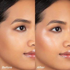 MUREND Liquid Highlighter Makeup, Long Lasting Multifunctional Luminous Glow Stick, Sparkly Glitter Body Face Shimmer Liquid Luminizer Sticks, Waterproof, Smooth, Blendable Cream Illuminator 04#