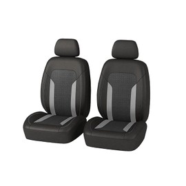 Juego de 2 fundas para asiento delantero de coche, fundas transpirables para reposacabezas de asiento delantero, cómodo protector para reposacabezas de asiento de vehículo con acolchado de