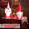 UDIKEFO 2Pcs Valentines Day Gnome Gonk Decorations Mr. and Mrs.