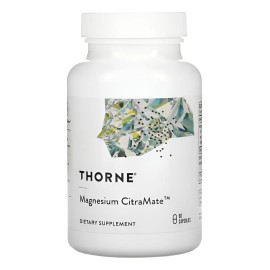 Thorne Citramato De Magnesio Función Cardíaca Y Pulmonar Sin Sabor