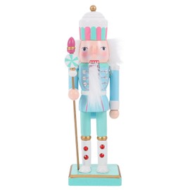 Garneck Christmas Nutcracker Figure: Wooden Nutcracker Soldier Christmas Nutcracker Ornament Nutcracker Christmas Decoration Nutcracker Ornament For Christmas Home Decor Party