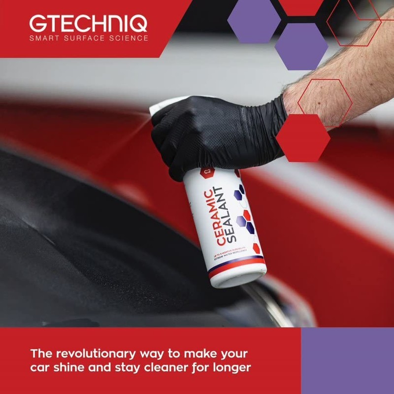 Gtechniq C2 Ceramic Sealant for Cars, Protect Car Paintwork, Trim,