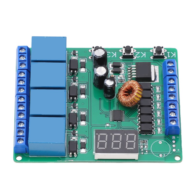 4 Way Relay Module Programmable Reversible Relay Control Module with