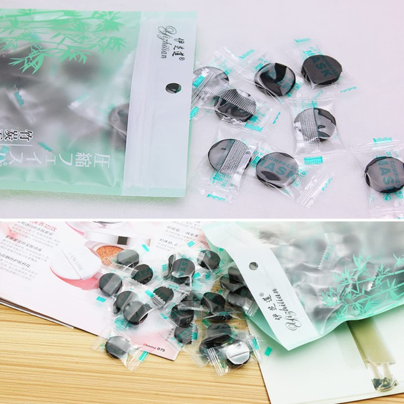 Pack of 50 Compressed Paper Masks, Skin Care Compress Face
