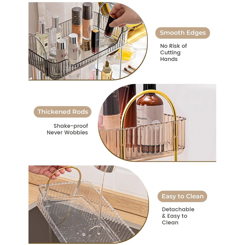 Aveniee Bathroom Counter Organizer, 3 Tier Perfume Skin Care Countertop