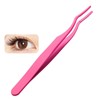 Stainless Steel False Eyelash Aids False Eyelash Tweezers Eyelash Curler