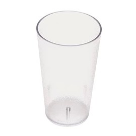 G.E.T. 6612-1-CL-EC - Vasos de plástico resistentes para restaurante, 12 onzas, transparentes (juego de 4)
