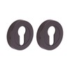HANDLEZONE® 2 Pack Euro Cylinder Door Lock Key Escutcheon Covers