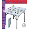 Bene Casa Blow Mold Domino Game Table