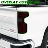 MotorSkinz FOR 19-24 Chevy Silverado Tail Light SMOKE Precut Vinyl