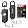 Softvox Personal Safety Alarm Keychain for Women 2PCS -130 dB