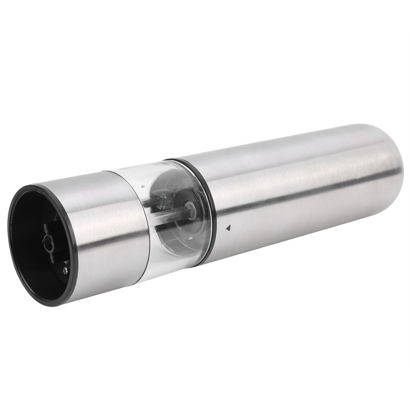 Electric Salt Pepper Grinder Stainless Steel Automatic Battery Operated Spice