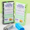 Biodegradable Trash Bags Waste Bag100PCS, Garbage bags 20L kitchen trash
