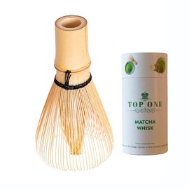 ARTDOU Golden Bamboo Matcha Whisk Japanese Chasen – Traditional Green Tea Powder Stirrer for Preparing，Matcha Latte,Iced Matcha 茶せん 100本立