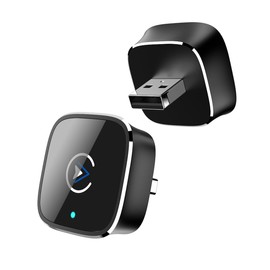 Wireless CarPlay Adapter for iPhone,Mini USB Design,2025 Upgrade with Built-in Wired for Apple CarPlay Plug and Play Fast Stable Connection Car Play for iPhone & Android