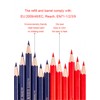 YYMIYU Precision Marking Pencils for Detailed Work (Wooden Pole Red