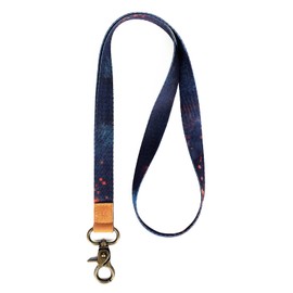 FORZEN Cool Neck Strap Key Chain Holder for Women Men,Lanyards for Keys Wallet and ID Badge (Desgin Bu)