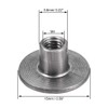 uxcell M4x15x1.1mm Tee Nut Carbon Steel T-Nut Mounting Hardware Fitting