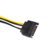 15 Pin SATA Male to 8 Pin (6+2 Pin) PCI-Express