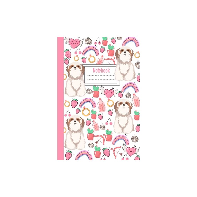 Notebook: Cute Gift For Havanese Dog Lovers - 110 Pages