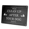 A5 Please Clean Up After Your Dog Sign - 3mm