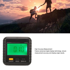 Koieam Mini Digital Level Winkelmesser Kompakter und hochpräziser digitaler Winkelmesser Winkelmesser Neigungsmesser für Camping- und Bergsteigerabenteuer