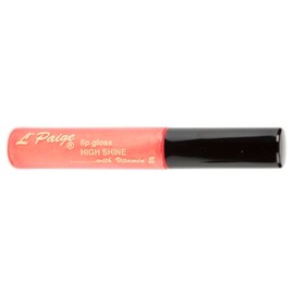 L'Paige LG05 - CANDY Lip Gloss | Coral Flecks, Non-Sticky, Vanilla Infused, Moisturizing Shine