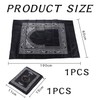 QFEHTHSK 1 Portable Rug, Equipped with Compass and Storage Bag,