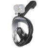 Full-Face Snorkel/Diving Mask - 180° View, Detachable Tube and Mount,