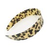 Wardani, 3 cm wide French tortoiseshell headband handmade in France