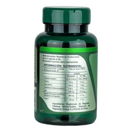 Glicinato de Magnesio 400mg Magnesio Glicinato  Omega 3 Frmula Avanzada Alta Absorcin 90 Cpsulas Herbalia Lab                                         
