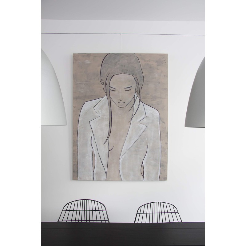 STAS Magnetic Picture Hook - White - 100x200mm - 13