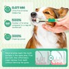 Gluckelk 3-Sided Dog Toothbrush, Pet Toothbrushes, Pet Dental Care Oral