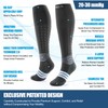 NEENCA Compression Socks for Women&Men, 20-30mmHg Knee-High Graduated Socks for