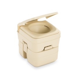Dometic 301096602 5.0 Gallon Portable Toilet, Parchment