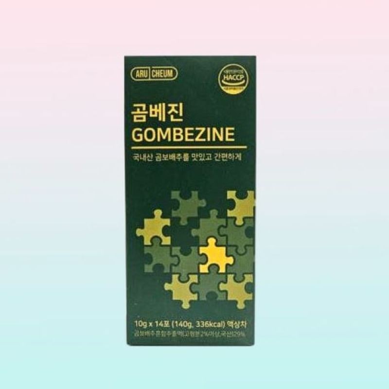 Gombejin 14 packs 1 box Archaeum Gombe Cabbage Sam Baek