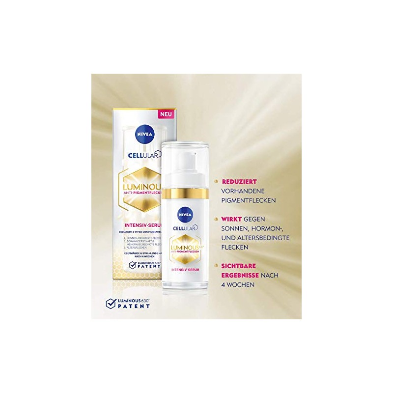 NIVEA Cellular Luminous 630 Anti-Pigment Spots Intensive Serum (30 ml),