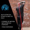 Yoga Stretch Strap with 8 Loops - Ideal for Yoga,