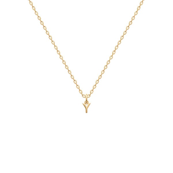 Mystigold A-Z Initial Charm Jewelry – 18K Gold Plated Alphabet