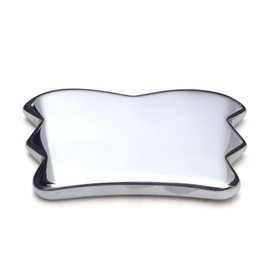 OVER-9 Terahertz Ore Cassa Plate & rosy Beauty Home Beauty Bath Beauty Face Massage Small Face Pressure Point Power Stone Natural Stone [Butterfly Type]