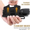 Unbranded Tactical Flashlight Pouch Holster Nylon Rotatable Flashlight Holder Belt